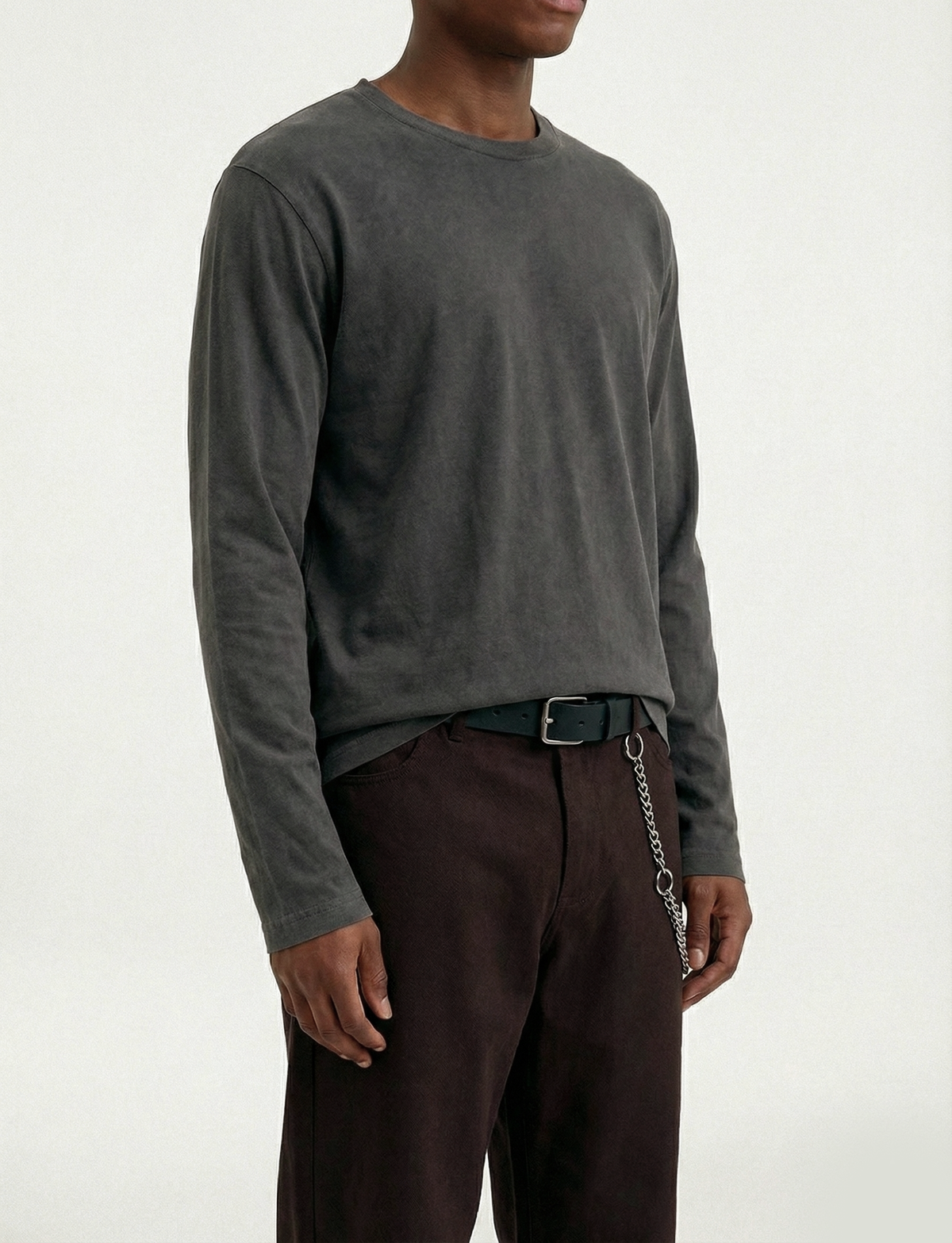 Pigment-Dyed Dark Gray