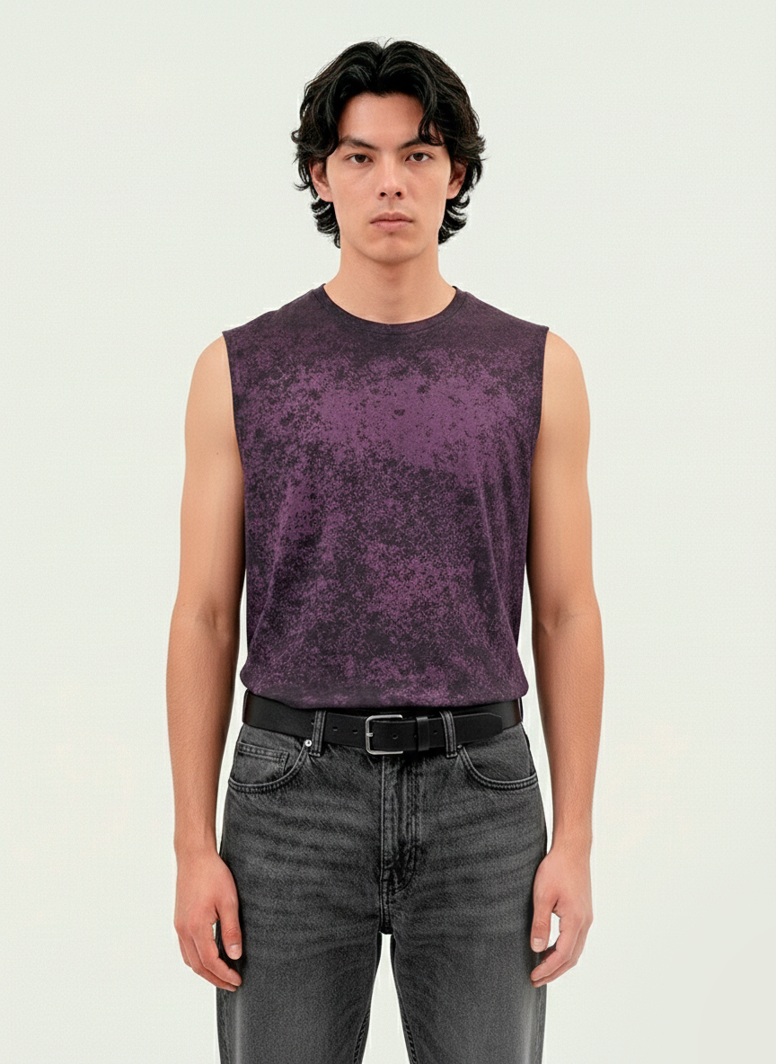 Oxide Purple Sleeveless
