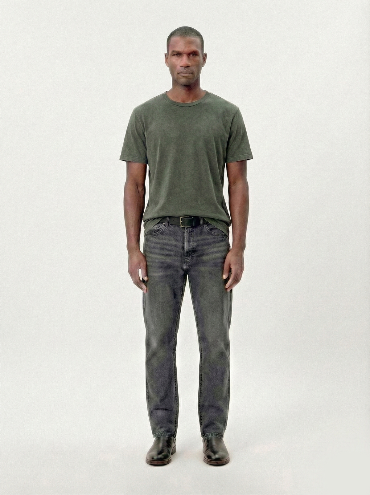 Pigment-Dyed Dark Olive