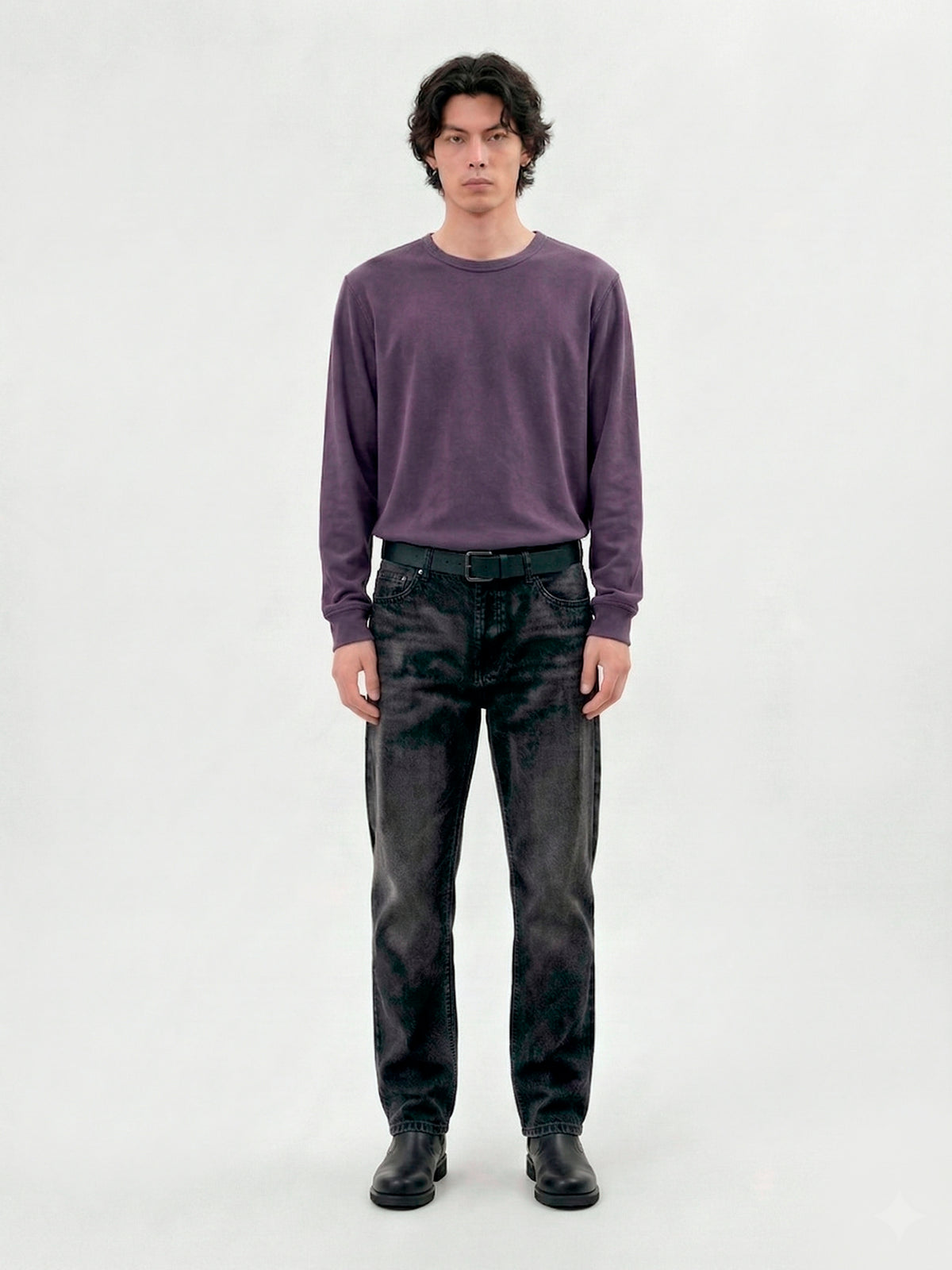 Pigment-Dyed Dark Purple