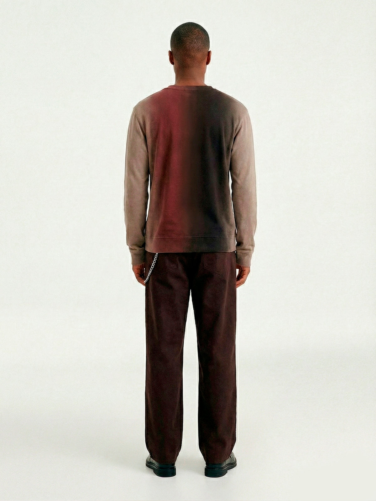 Gradient Brown Long Sleeve