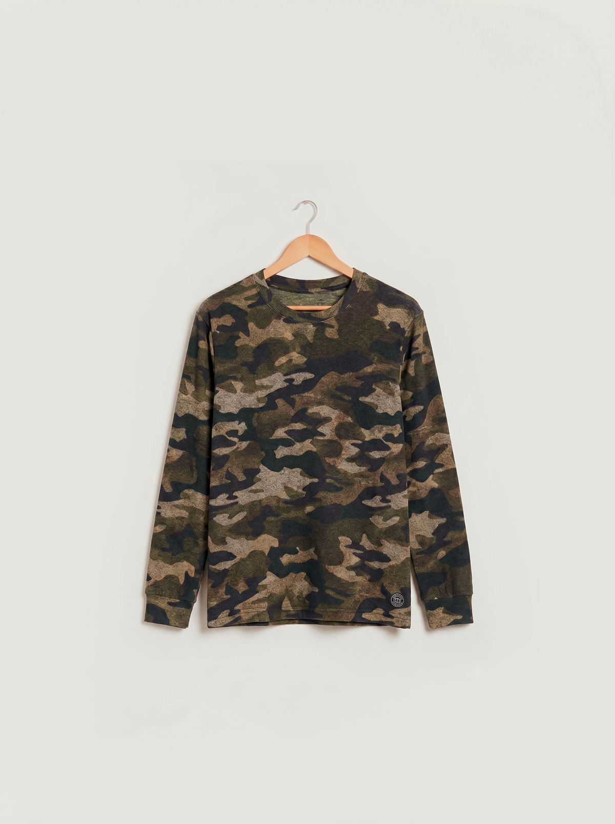 Distressed Camouflage - Long Sleeve
