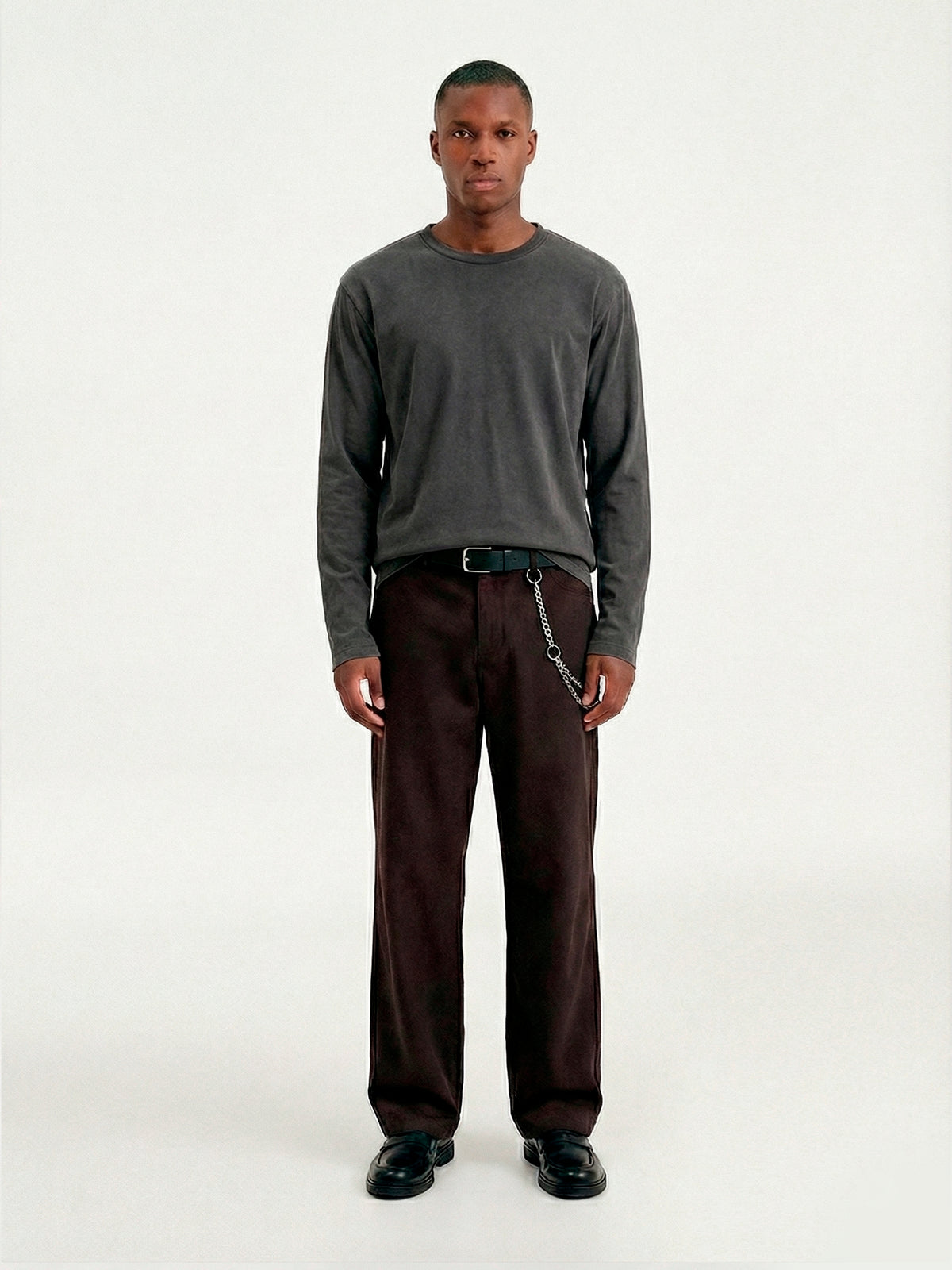 Pigment-Dyed Dark Gray