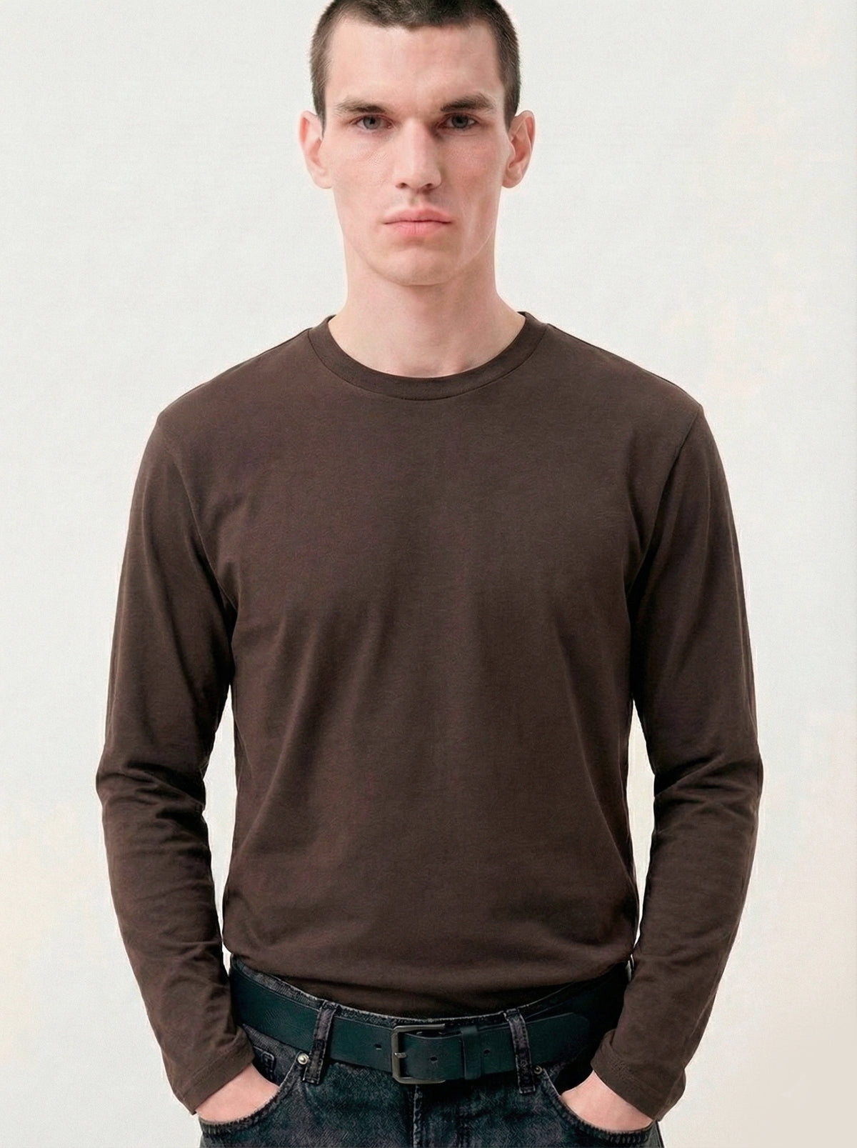 Pigment-Dyed Dark Brown