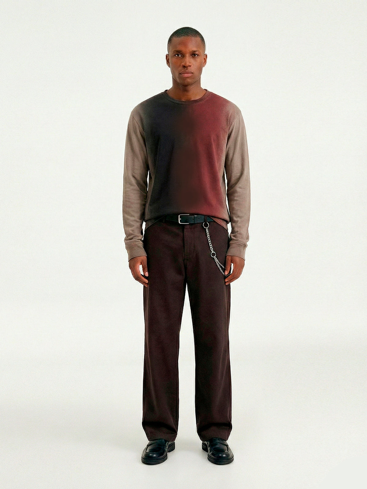 Gradient Brown Long Sleeve