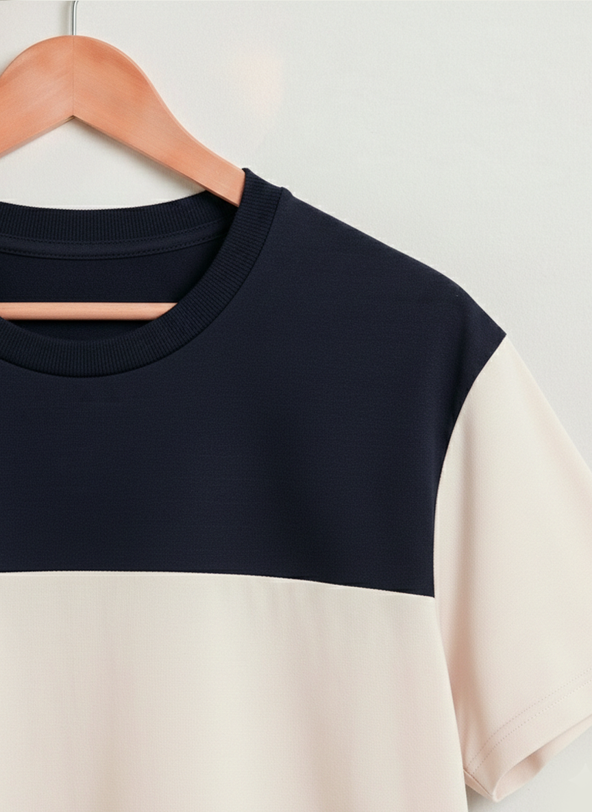 Cream Black Panel