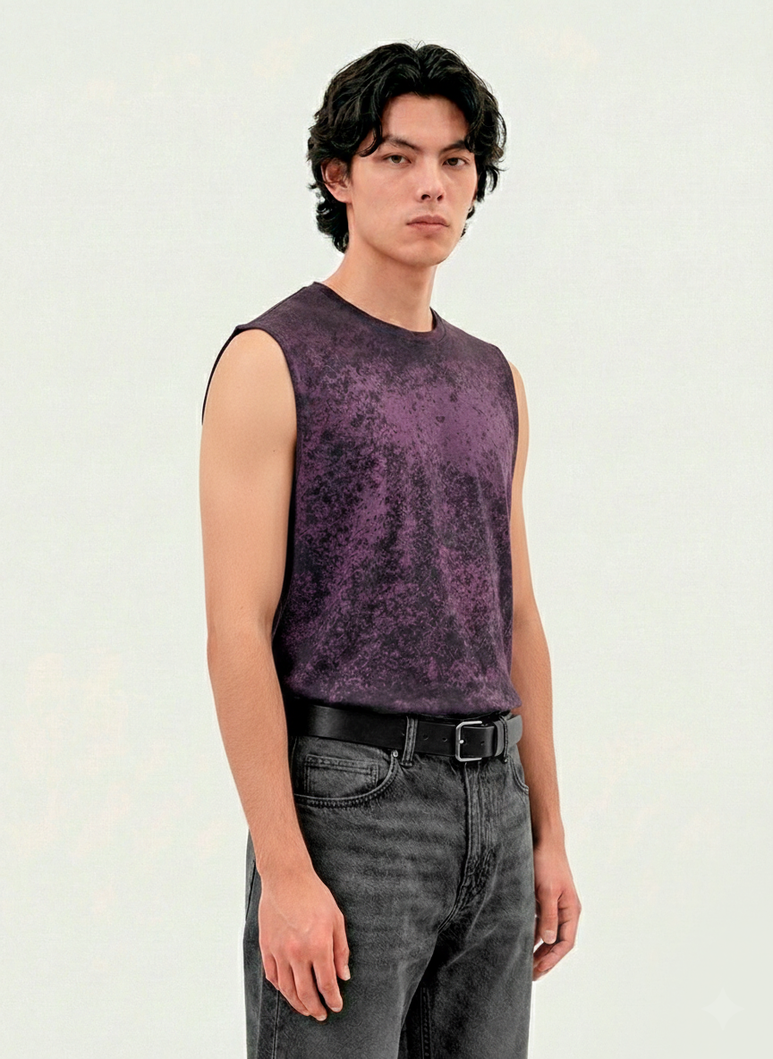Oxide Purple Sleeveless