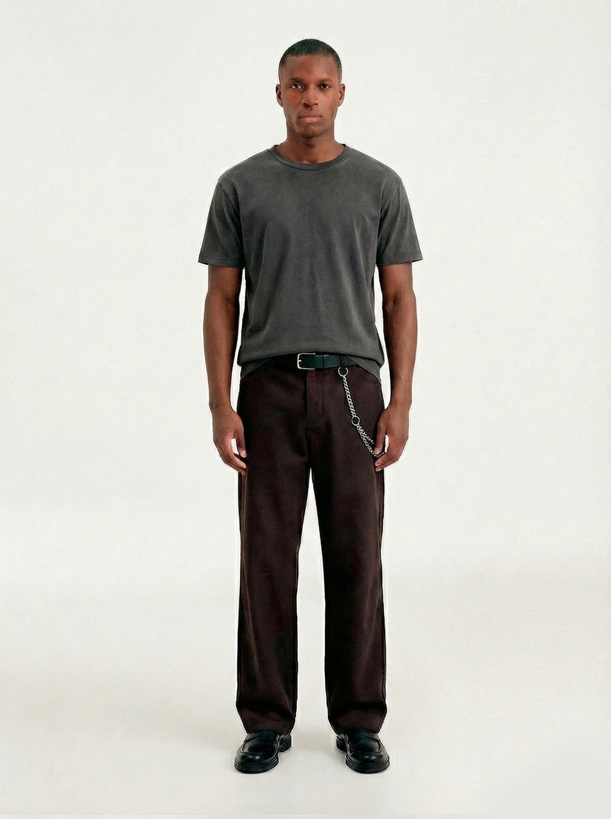 Pigment-Dyed Dark Gray